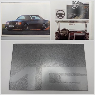 Pre Merger AMG 1990 W124 Hammer 3.2 3.4 Broschure Catalog Prospekt Widebody 300E