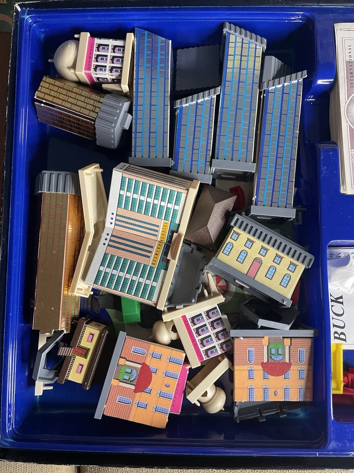 Hotel Juego de Mesa Milton Bradley Edición Inglés/Chino (4007-139) 1987 Foto 4 de 4