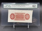 50 Cent Third Issue Fractional Currency PMG MS62 EPQ, Wide Margins Specimen