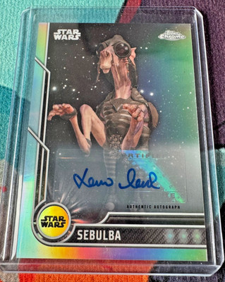 Sebulba Auto -  Star Wars 2023 Topps Chrome Hobby - #62 Lewis Macleod