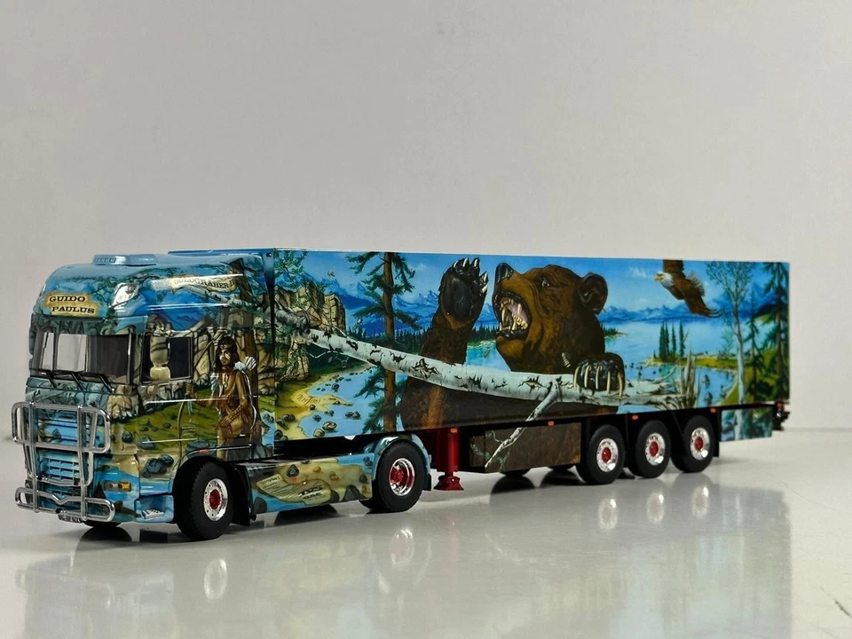 WSI truck models, DAF XF  SSC 4X2 Reefer Trailer 3 Axle , GUIDO PAULUS - Image 2 of 4