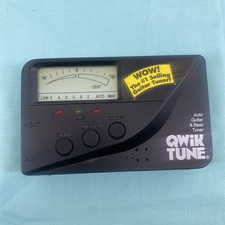 QWIK TUNE Automatic Guitar Bass Tuner - Works
