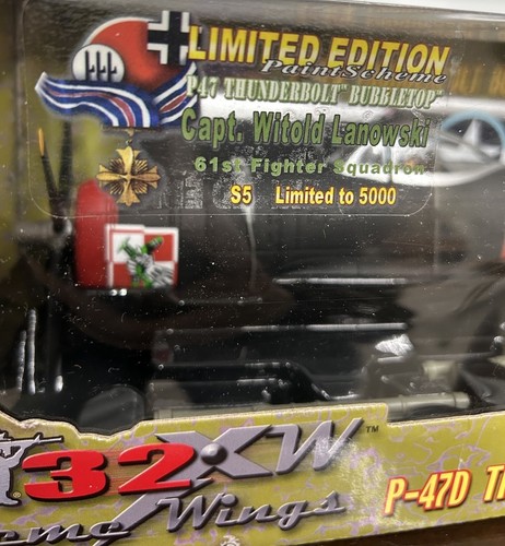 Ultimate Soldier Lmt Ed P-47D Thunderbolt Bubbletop Capt. Lanowski New 1:32 - Picture 8 of 12