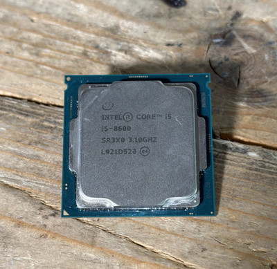 Intel Core i5-8600 3.1GHz Hexa Core 9MB 65W FCLGA1151 64-bit Processor SR3X0 09