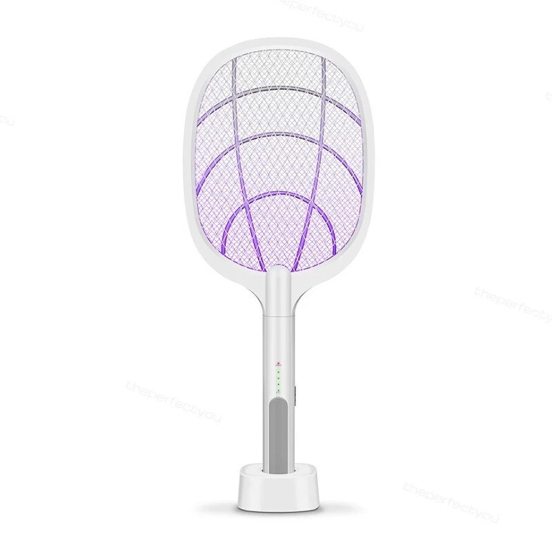 2-in-1 Electronic Mosquito Fly Bug Swatter Insect Killer Zap