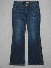 PD09434  HUDSON  BOOT CUT WOMENS JEANS sz2S DARK; NICE JEANS 