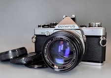  N MINT Olympus OM-2 Film Camera  Zuiko MC Auto-S 50mm F/1.4 Lens From Japan