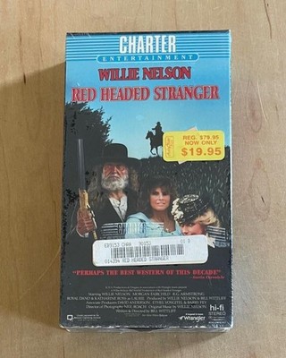 Outlaw Western Willie Nelson Movie RED HEADED STRANGER 1986 New Sealed Betamax