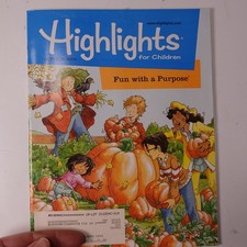Highlights for Children Magazine October 2003 624 Kids Puzzles Crafts Halloween