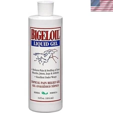 Refreshing Bigeloil Liniment Gel, 14oz - Fast-Acting Relief for Active Lives