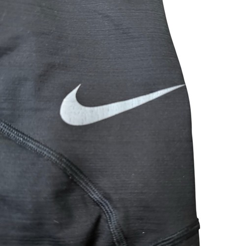 Nike Pro Combat due paia leggings sportivi a compressione taglia large nero e blu - Foto 4 di 10