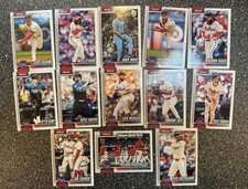 2026 TOPPS SERIES 1  PHILADELPHIA PHILLIES TEAM SET 13 CARDS Bryce Harper