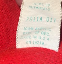 Vintage 1970s Striped Sears JR Bazaar One Piece Pajamas Size 11; ZIPPER DAMAGED