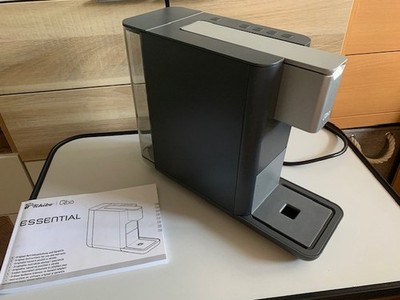 Tchibo Qbo ESSENTIAL Premium Kapselmaschine, Fb. Stone, neuwertig