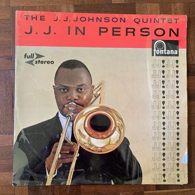 The J.J. Johnson Quintet : J. J. In Person! (LP, Fontana, ST, 1958) : EX /VG
