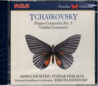 Tschaikowsky: Klavierkonzert Nr. 1, Violin-/Dichterkonzert, Perlman -
