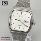 Vtg 1985【Exc+5】 Seiko Chronos 7433-5010 Day/Date Qz  Men's Watch Ships from US
