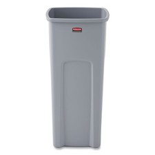 Rubbermaid Commercial 356988GY Untouchable 23 gal Waste Container - GRY New