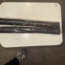 Nunchucks Foam Safe Rubber - practice Halloween. Dress-up Black Nos
