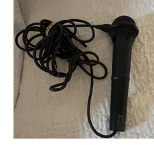 Nintendo Wii U Karaoke Microphone WUP-021 Wired On/Off Switch Black