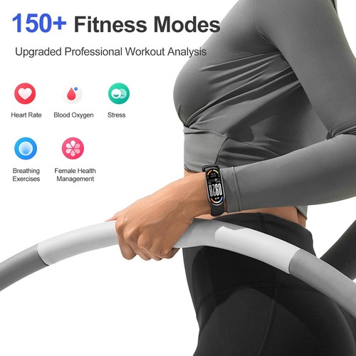 Premium Mi Smart Band 10: Touchscreen Multi-Sport Tracker & Heart Rate Monitor - Picture 7 of 11