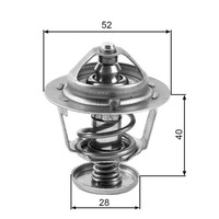 Gates Thermostat Mit Dichtungen FüR Ford Ranger Mazda 323 Iii Mx-3 Mx-6 626 Iv