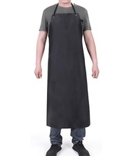 Waterproof Apron Rubber Vinyl, Heavy Duty 43" x 31" Plastic Apron Keeps You C...