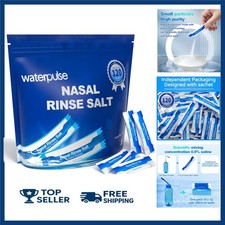 120 Individually Wrapped Saline Packets for Nasal Rinse and Irrigation