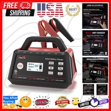 2/10/25 Amp 12V Smart Car Battery Charger, Fully Automatic Battery Maintainer...