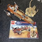 Lego Star Wars Desert Skiff from Set 9496. Skiff only, Complete w/Instructions