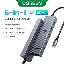UGREEN USB-C Hub 10Gbps 4K60Hz HDMI USB3.2 PD100W Docking Station