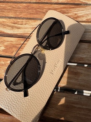 Max Mara Sonnenbrille Damen MM WIRE II goldfarben 54/18/140 