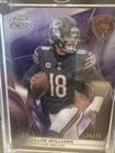 2025 Topps Chrome Black Caleb Williams Purple Mini Diamonds /75