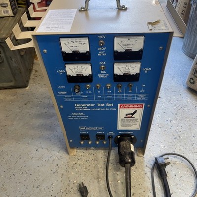 SOTCHER TEST SET MODEL 627 | GENERATOR TESTING STATION Works!