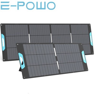 Solar panel 110W 220W Solarmodule USB für Powerstation Balkonkraftwerk Powerbank