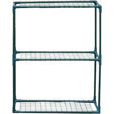 Garden Grow Greenhouse Shelving Unit Steel 3Tier Staging Storage Outdoor Racking