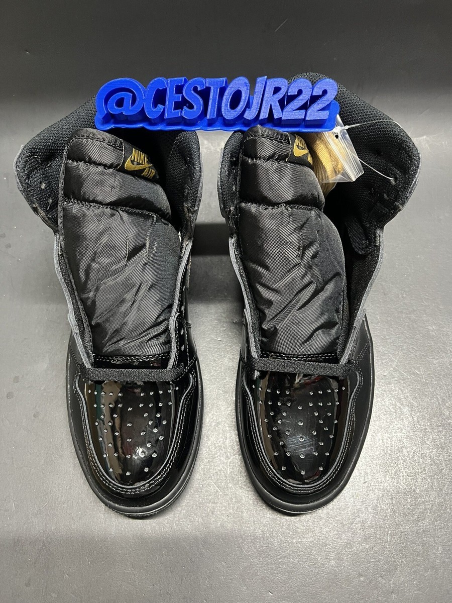 NIKE AIR JORDAN 1 RETRO HIGH OG [555088 032] BLACK METALLIC GOLD