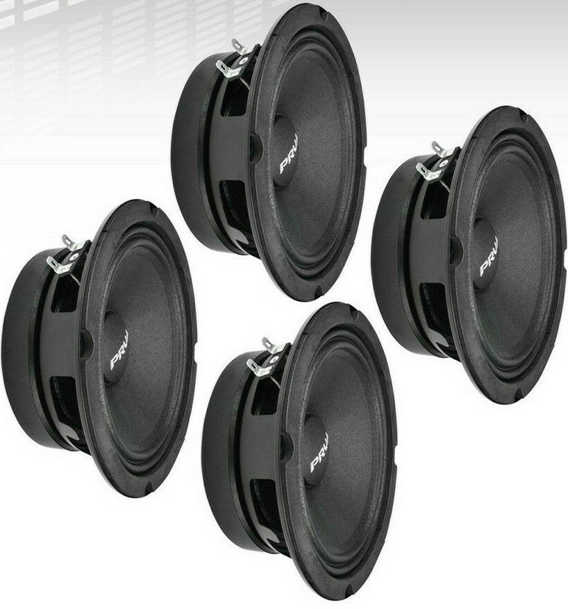 4 PRV Audio 6MR200A - 6 среднечастотных 8-омных автомобильных динамиков мощностью 200 Вт ЧЕТЫРЕ VIP 13890₽