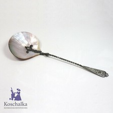 WFM Vorlegel&ouml;ffel, versilbert mit Muschel, 20er Jahre (7789EB)