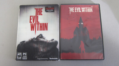 The Evil Within (Pc) Game - 4 Disc W/ Manual, Slipcover  -VERY GOOD - SHIPS FREE