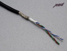 CARDAS TONE ARM CABLE 33awg X4 SHIELDED LITZ  PER 300mm