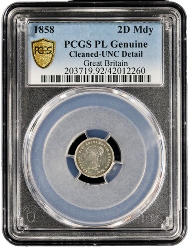 UK - 1858 Victoria & Friedrich Marriage Medal - NGC MS62 - FINEST