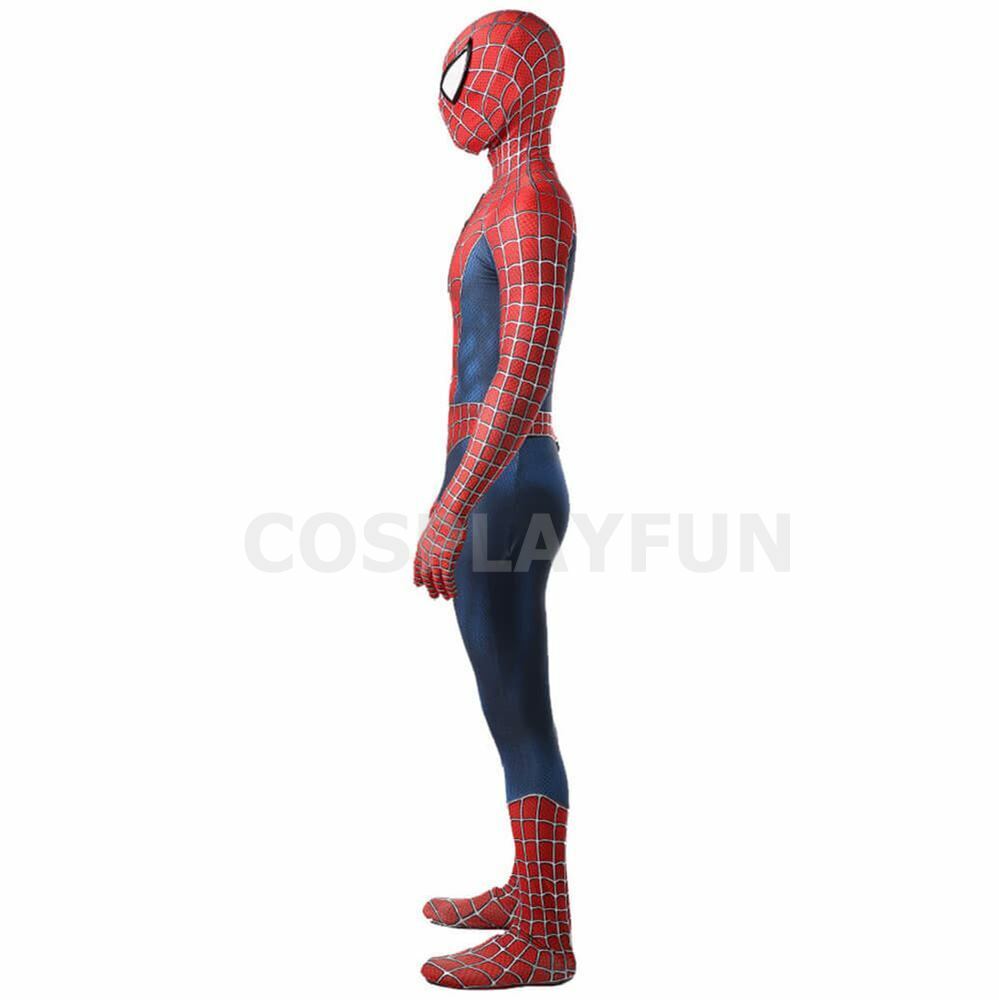 Spider Man Cosplay Costume Spider Man 2 Tobey Maguire Suit Version