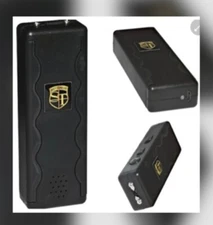 3 N 1 POLICE 4 " STUN GUN - ALARM - FLASHLIGHT  Women Self Defense RECHARGEABLE