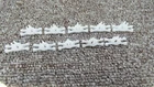 OPEL Side Door Moudling Exterior Trim Clips 10X