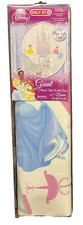 DISNEY Princess Giant Peel  Stick Wall Decals - 3' tall Castle and 3 Princesses