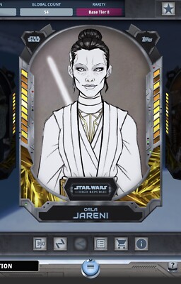 ORLA JARENI-GOLD 100cc DAY 2 SERIES 2 BASE 2024-TOPPS STAR WARS CARD TRADER