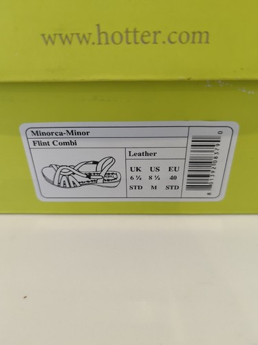 Hotter Sandals Minorca - Minor Flint Combi Size 6.5 Summer Holiday New In Box - Foto 10 di 10