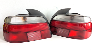 Tail Lights fits For BMW E39 HELLA Clear Sedan Saloon Taillights