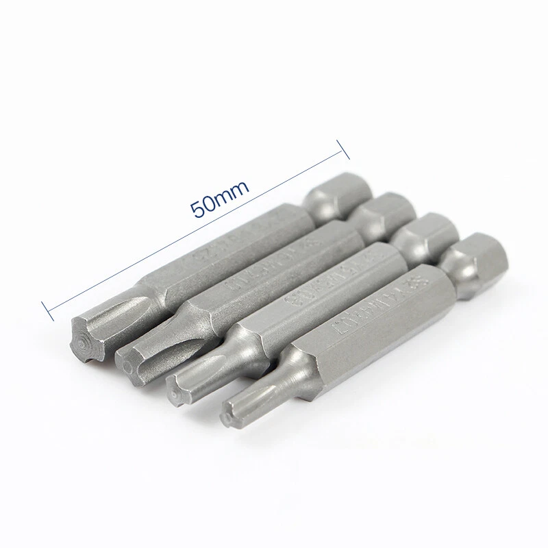 5-Star/Trigeminal/Pentagonal Drill Bits 1/4" Hex Shank Security Tamper Proof - Image 4 of 4